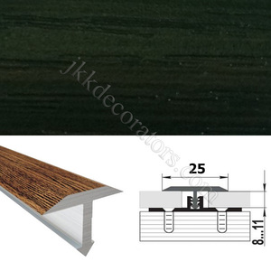 Т-образный порожек алюминий ламинированный для пола SMR 2,7м х 25мм Венге 30